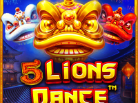 Speel 5 Lions Dance van Pragmatic Play met 1024 winmanieren!